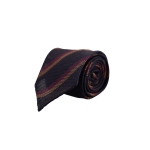 Γραβάτα Grenadine Silk Stripe Handrolled Ischia