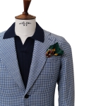 Ανδρικό Σακάκι Wool-Linen Houndstooth Elba - Image 2