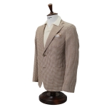 Ανδρικό Σακάκι Wool-Linen Houndstooth Ischia - Image 3