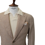 Ανδρικό Σακάκι Wool-Linen Houndstooth Ischia - Image 2