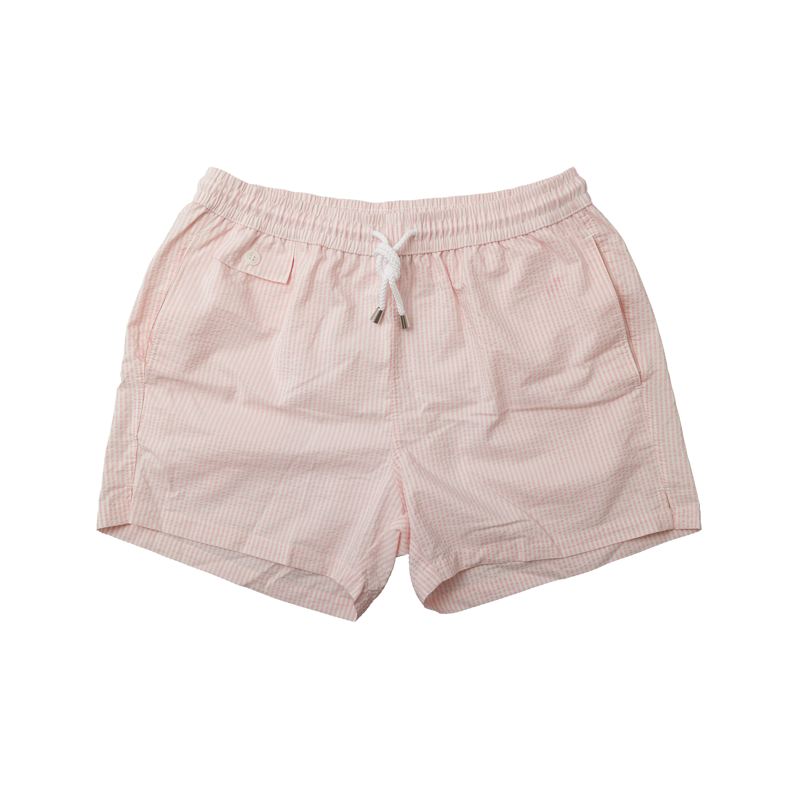 pink1 Ανδρικό Mαγιό Shorts Seersucker Ionian - Image 1