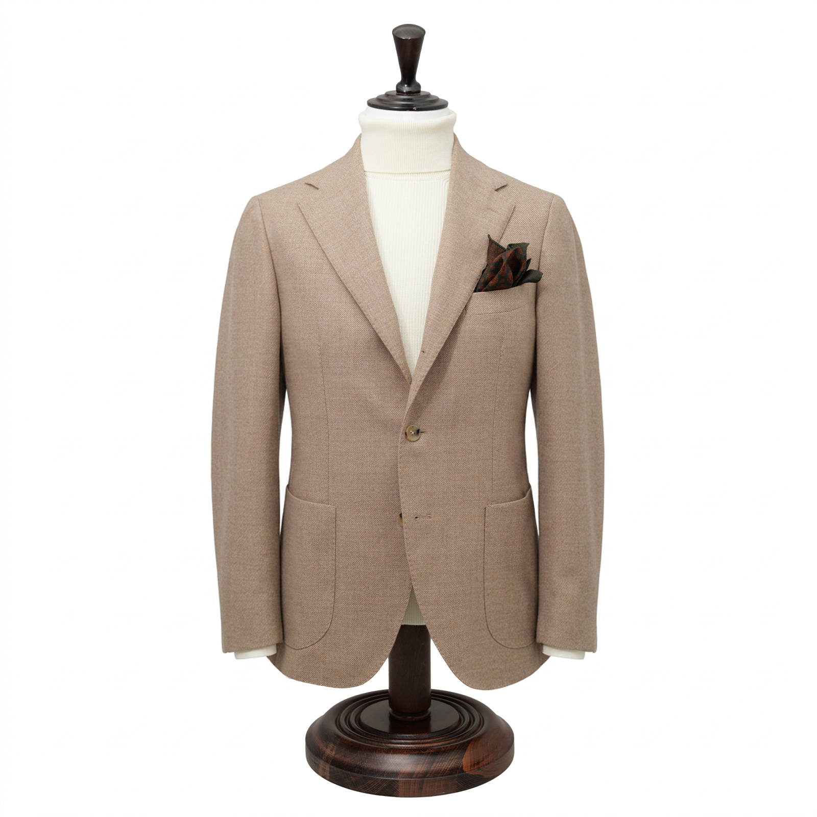 d1ai Ανδρικό Σακάκι Wool "Fatto a Napoli" Beige - Image 1