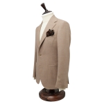 Ανδρικό Σακάκι Wool "Fatto a Napoli" Beige - Image 5