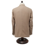Ανδρικό Σακάκι Wool "Fatto a Napoli" Beige - Image 6