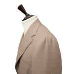 Ανδρικό Σακάκι Wool "Fatto a Napoli" Beige - Image 4