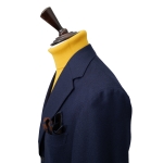 Ανδρικό Σακάκι Wool "Fatto a Napoli" Navy - Image 4